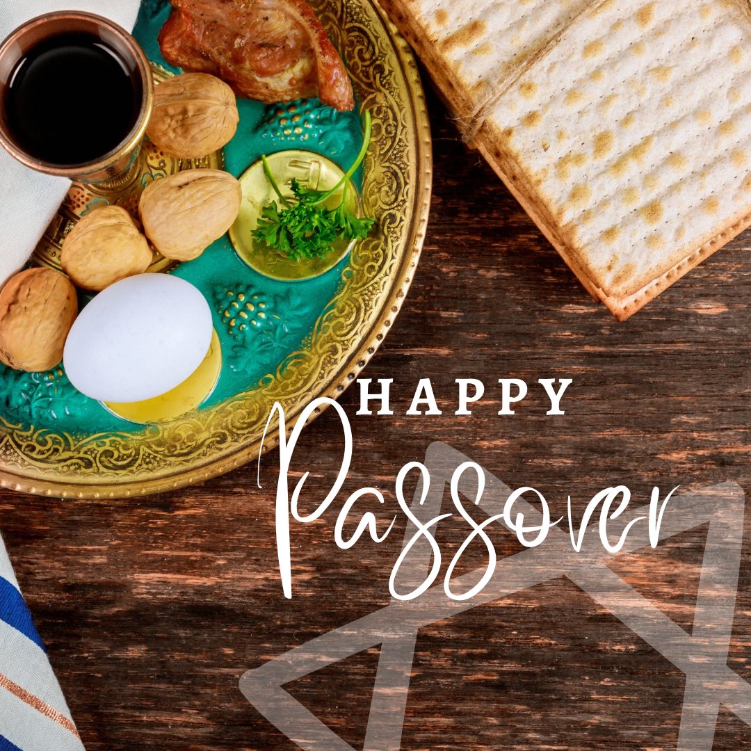 We wish our Jewish members a chag Pesach samech!