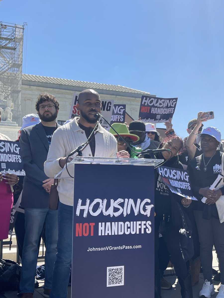 “This case is about housing justice, racial justice, LGBTQ+ equality, disrupting a poverty to prison cycle, and whether we want to be a nation where everyone, regardless of background, productivity under capitalism, or lack of resources can survive.” @itsdanawhite @miriamskitchen