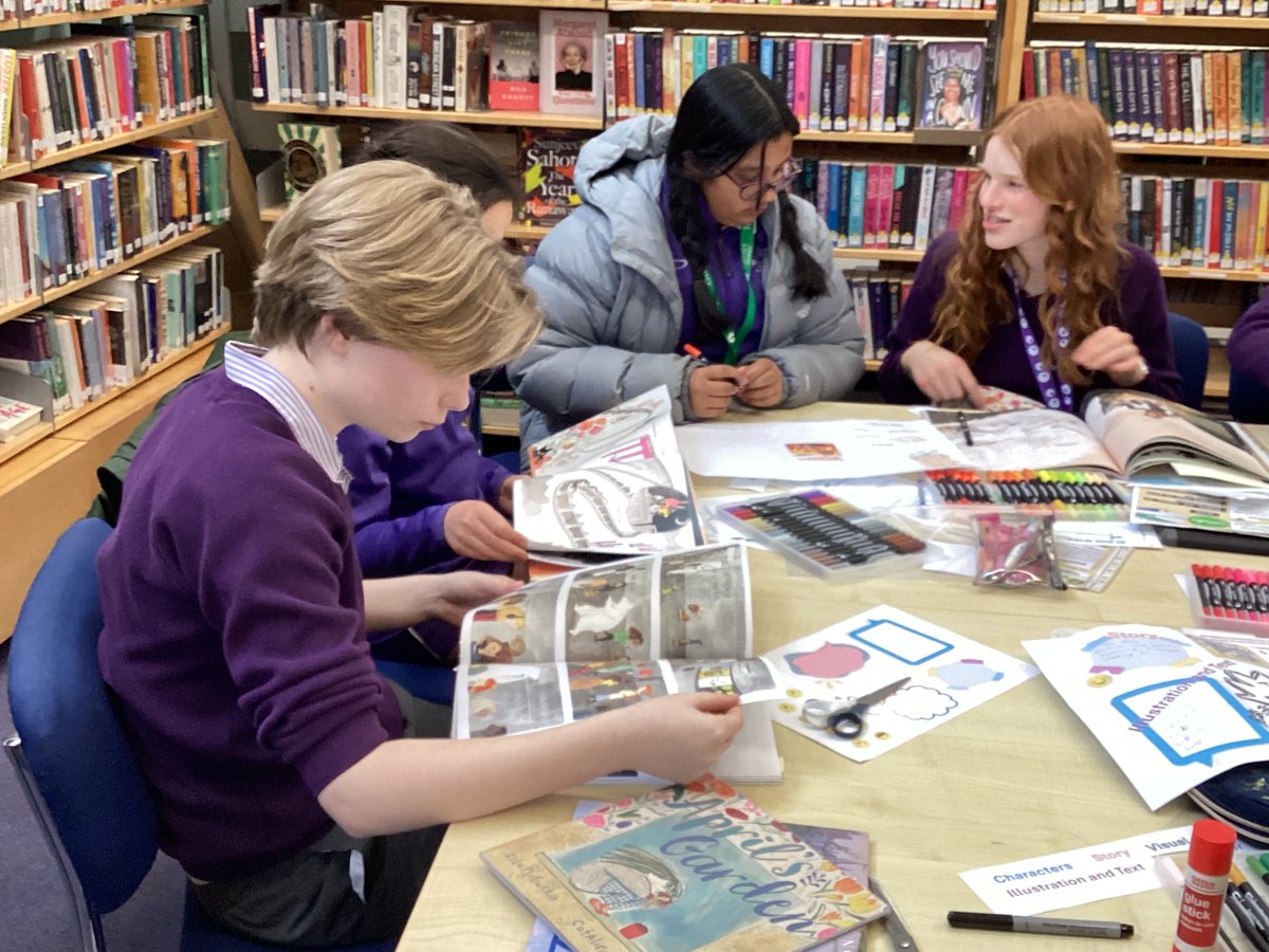 Putney High Library tweet media