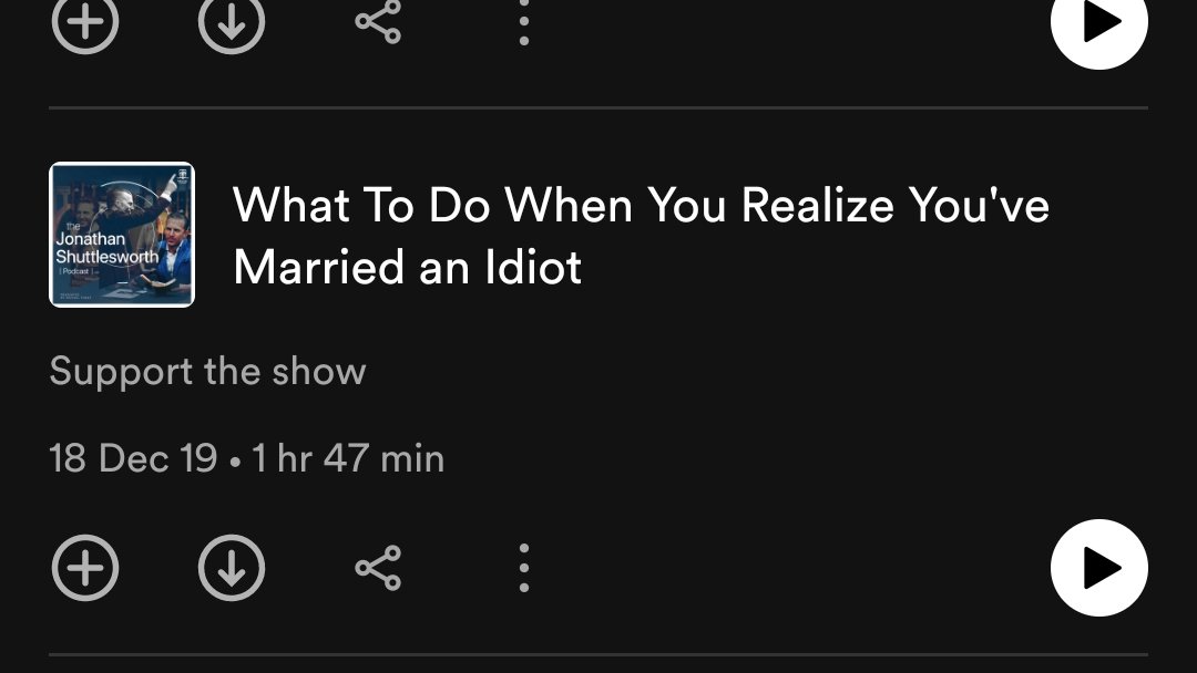 Hey Pastor @JDShuttlesworth Was it necessary to put this title though? 🤣🤣🤣🤣🤣🤣🤣🤣🤣 I think I'll take a listen so that I don't marry an Idiot! 🤣