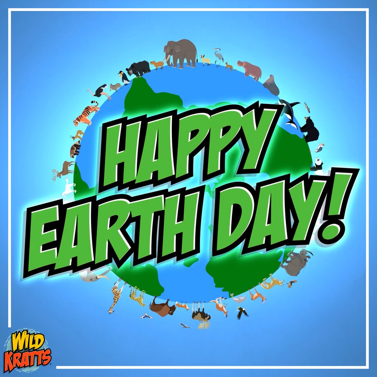 Happy Earth Day! 🌎 Today we are celebrating our amazing planet and all the animals that live here! Whether you think 'blue is better' or 'green is greater', both our blue oceans and green forests are home to so many of our fellow creatures! So let's celebrate them all! 💙 💚
