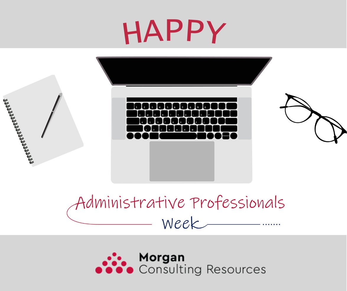 Administrative professionals are critical to an office or business running efficiently; they are masters of organization yet are agile enough to handle the unexpected. This week and always – we are grateful for YOU – Happy Administrative Professionals Week! #MCRCaresforYou