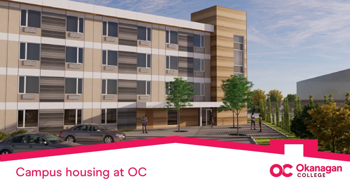 Wake up just steps away from class when you live in campus housing at OC. Apply now for Fall 2024 housing at our Vernon, Salmon Arm or Kelowna campus. Learn more at okanagan.bc.ca/housing.