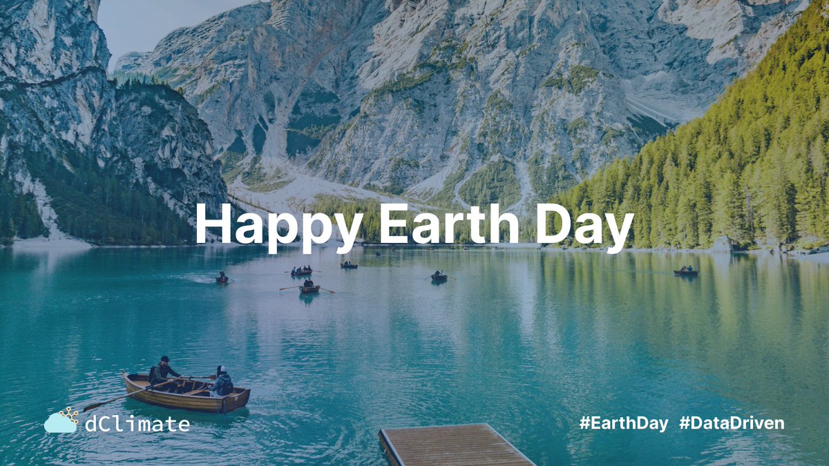 Today is Earth Day, a reminder to protect and regenerate our planet. At dClimate, we leverage data and emerging technologies to accelerate verifiable climate action. Let's empower each other to create high-integrity environmental impact!