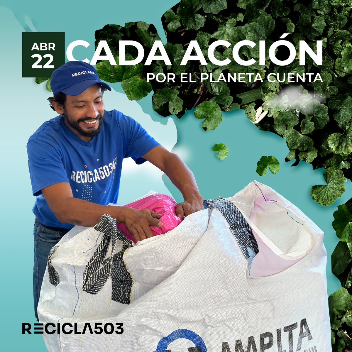 Hagamos que cada día sea un Día de la Tierra:
Adoptando hábitos sostenibles como el reciclaje, eligiendo productos ecológicos y cuidando la naturaleza. ♻️

¡Juntos podemos hacer la diferencia!