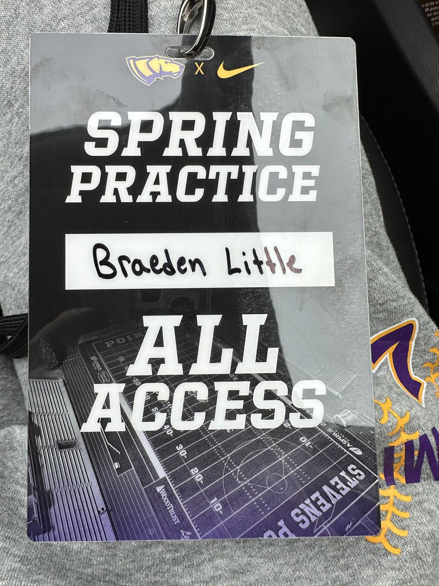 Braeden Little (@braedenlittle10) on Twitter photo Thank you to <a href="/Coach_MSnyder/">Mitch Snyder</a> and the rest of the <a href="/UWSPFootball/">UWSP Football</a> staff for having me and <a href="/Doug_Stevenson7/">Doug Stevenson</a> at practice! Thank you to <a href="/Coach_MSnyder/">Mitch Snyder</a> and the rest of the <a href="/UWSPFootball/">UWSP Football</a> staff for having me and <a href="/Doug_Stevenson7/">Doug Stevenson</a> at practice!