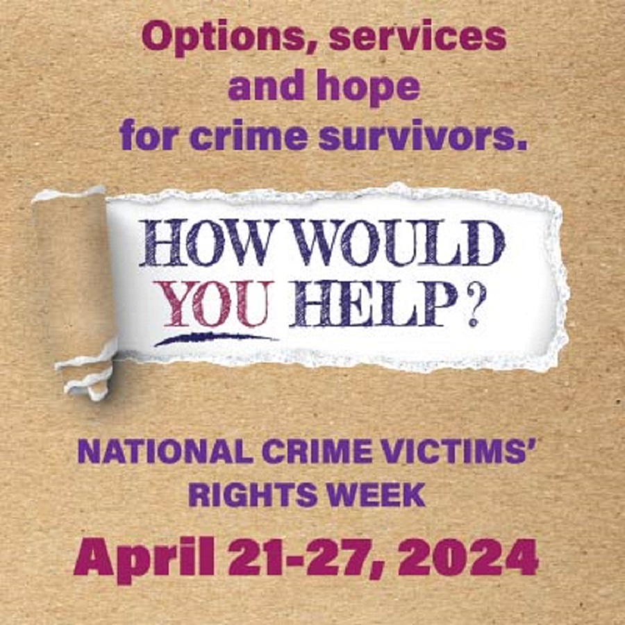 #NCVRW2024 is April 21-27. We are committed to upholding Victims' Rights & providing victims with vital assistance: justice.gov/usao-wdky/prog…. Learn how you can #SupportVictims at @OJPOVC: OVC.OJP.Gov/NCVRW2024. #VictimsRights