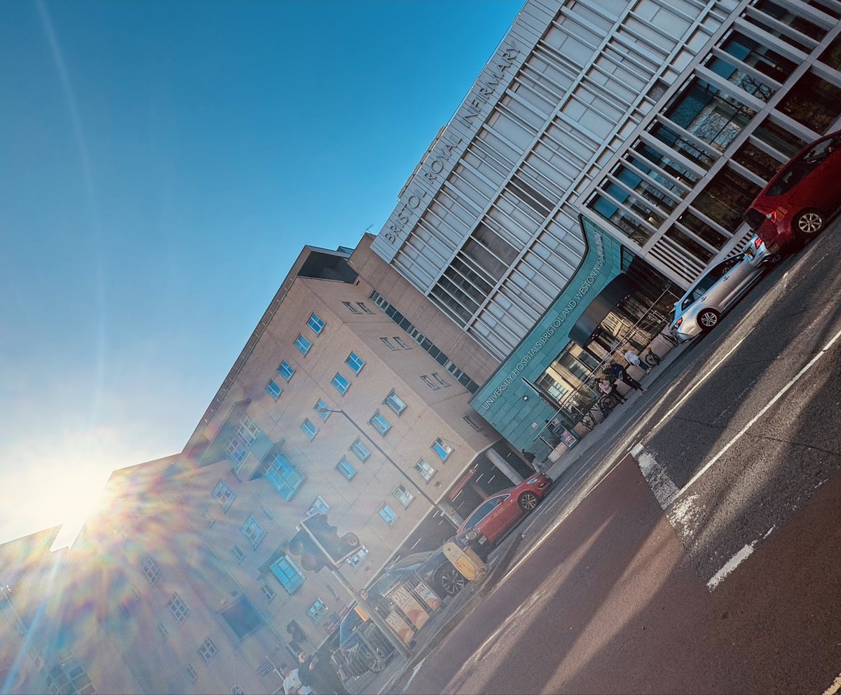 Yesterday I spent the day as a patient for the final exam of Bristol’s new consultants. These buildings have seen me & my family through many times in our life, both high and low- but being involved in shaping the next generation of medical professionals was up there at the top🫶