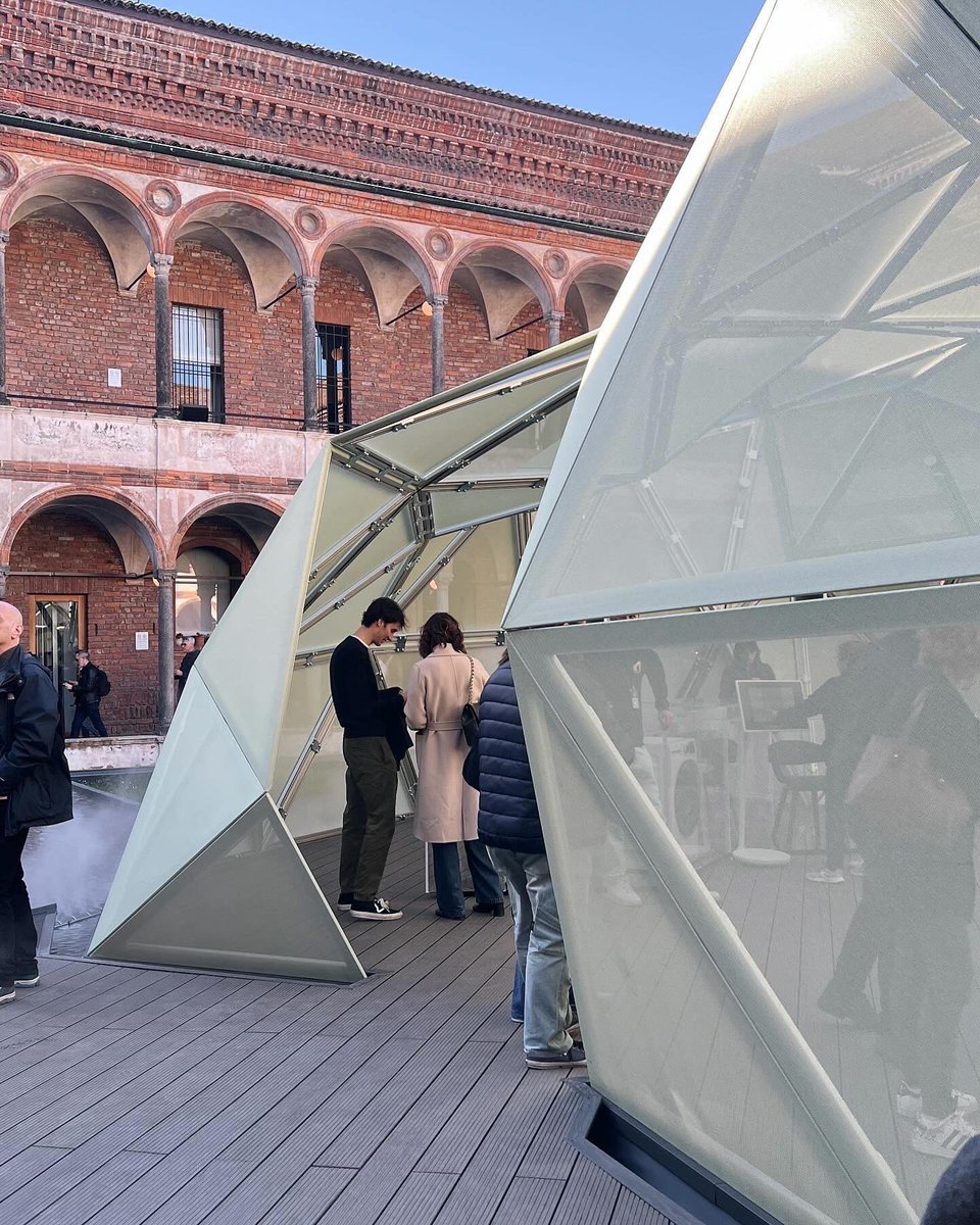 AhmedJamall's tweet image. The Amazing Walk By MAD Architects #MilanDesignWeek