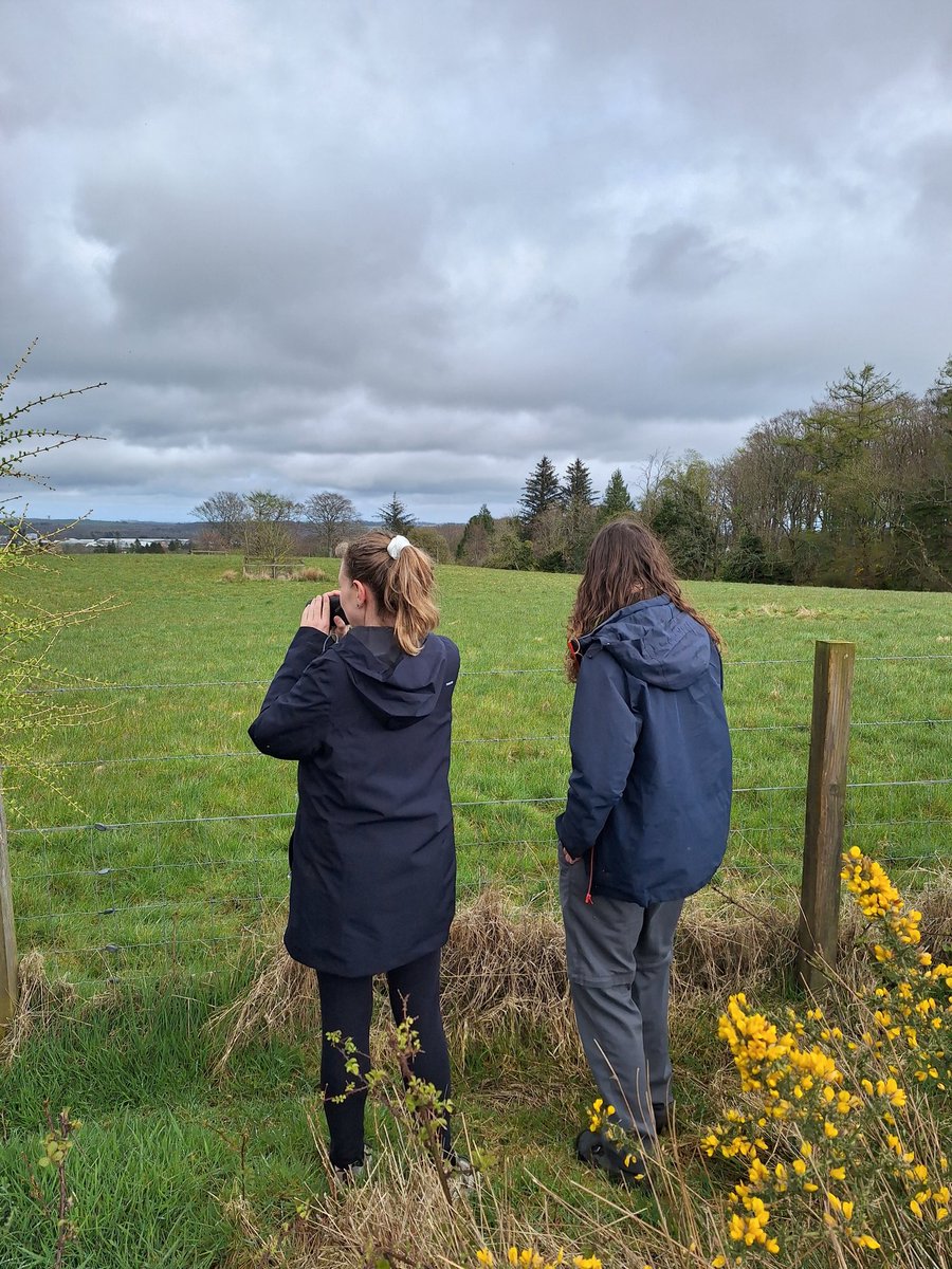 Great time for our first event for #mammalweek The Craibstone Critters and other students from @SRUC got to play with a thermal imager to survey for mammals @MammSocStudents #umac2024