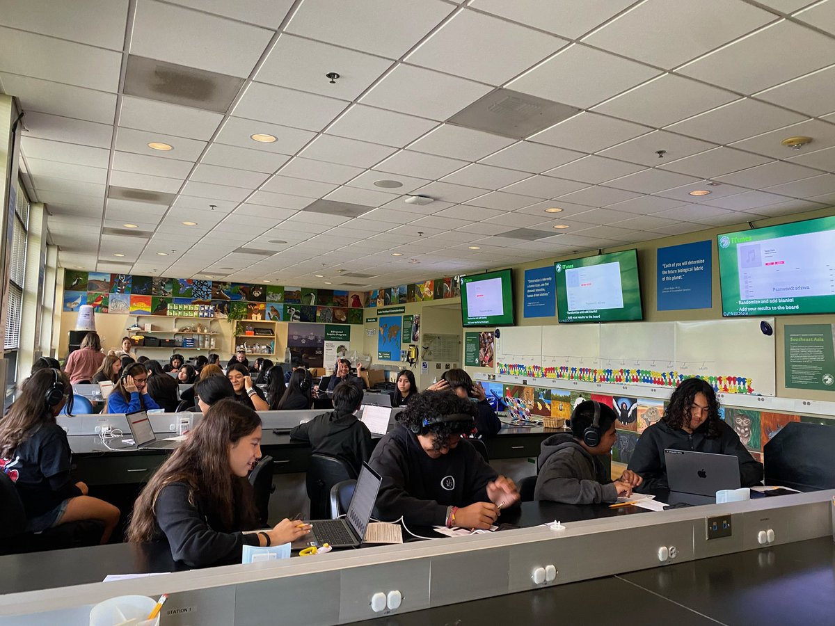 8th grade AVID scholars take on the role of scientific researcher while on their trip to the San Diego Zoo’s Safari Park.