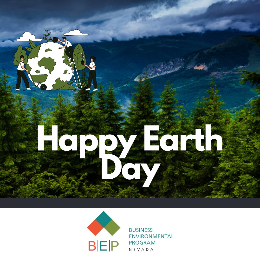 Happy #EarthDay from NvBep!  Let's help promote environmental awareness and foster appreciation for the Earth's natural environment.  Help be a part of Earth Day by cleaning up trash and advocating for sustainable practices.  #NvBep #EarthDay #Sustainability #Nevada