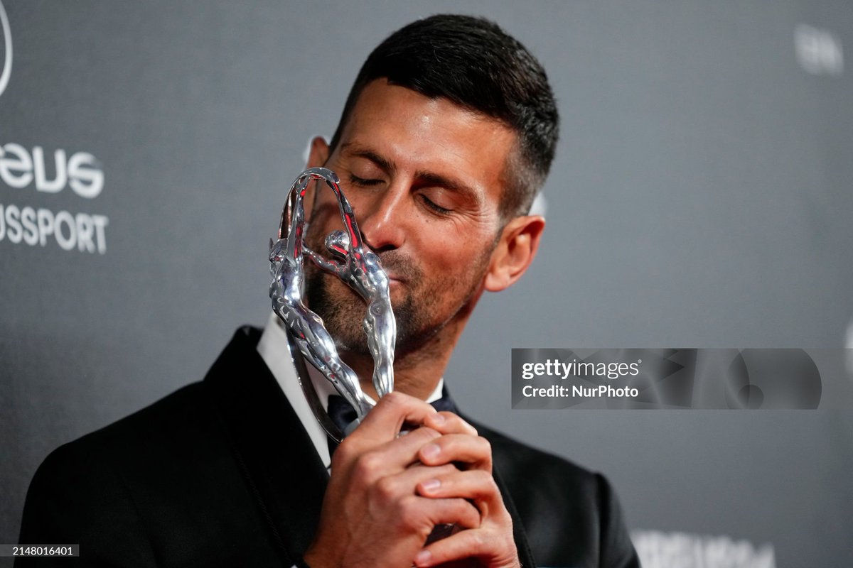 🏆 3 Grand Slam titles
🏆 2 Masters 1000 titles
🏆 Nitto ATP Finals title

✅ Record at GS titles
✅ Record at Nitto ATP Finals titles
👑 8th year as World No. 1

You deserved it Nole! You DESERVED it! 🇷🇸🐐

#NoleFam #Djokovic #Laureus24