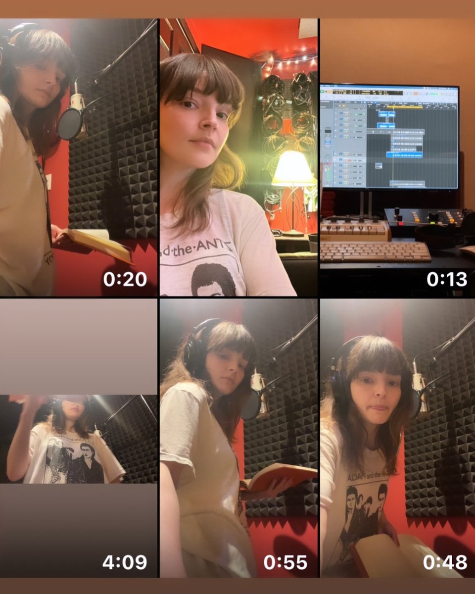 🆕 Lauren shared a screenshot of her camera roll revealing a photo and 5 videos (even a 4-minute one!) recently taken in the studio 🎙️🎧 We can't wait to know more about what she's recording lately, hopefully we'll get some news soon 🤞🏻✨ @CHVRCHES @laurenevemay