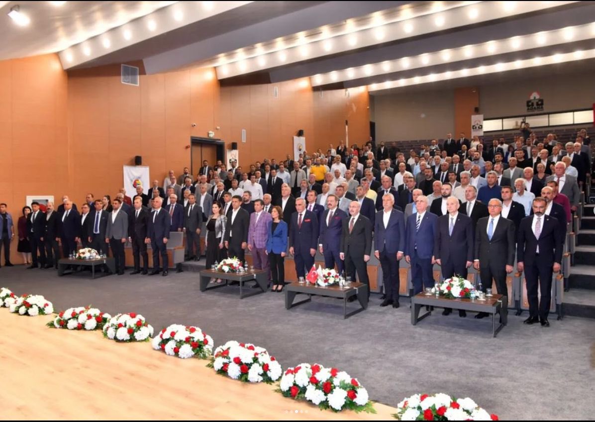 serifeevci's tweet photo. TOBB Başkanımız Sn. M. Rifat Hisarcıklıoğlu'nun teşrifleriyle ve kent protokolünün katılımıyla gerçekleşen, Adana Ticaret Odası yeni hizmet binasının açılışına katıldık. 
Yeni hizmet binasının Adana'mıza hayırlı olmasını dileriz. https://t.co/inivRdVOUl