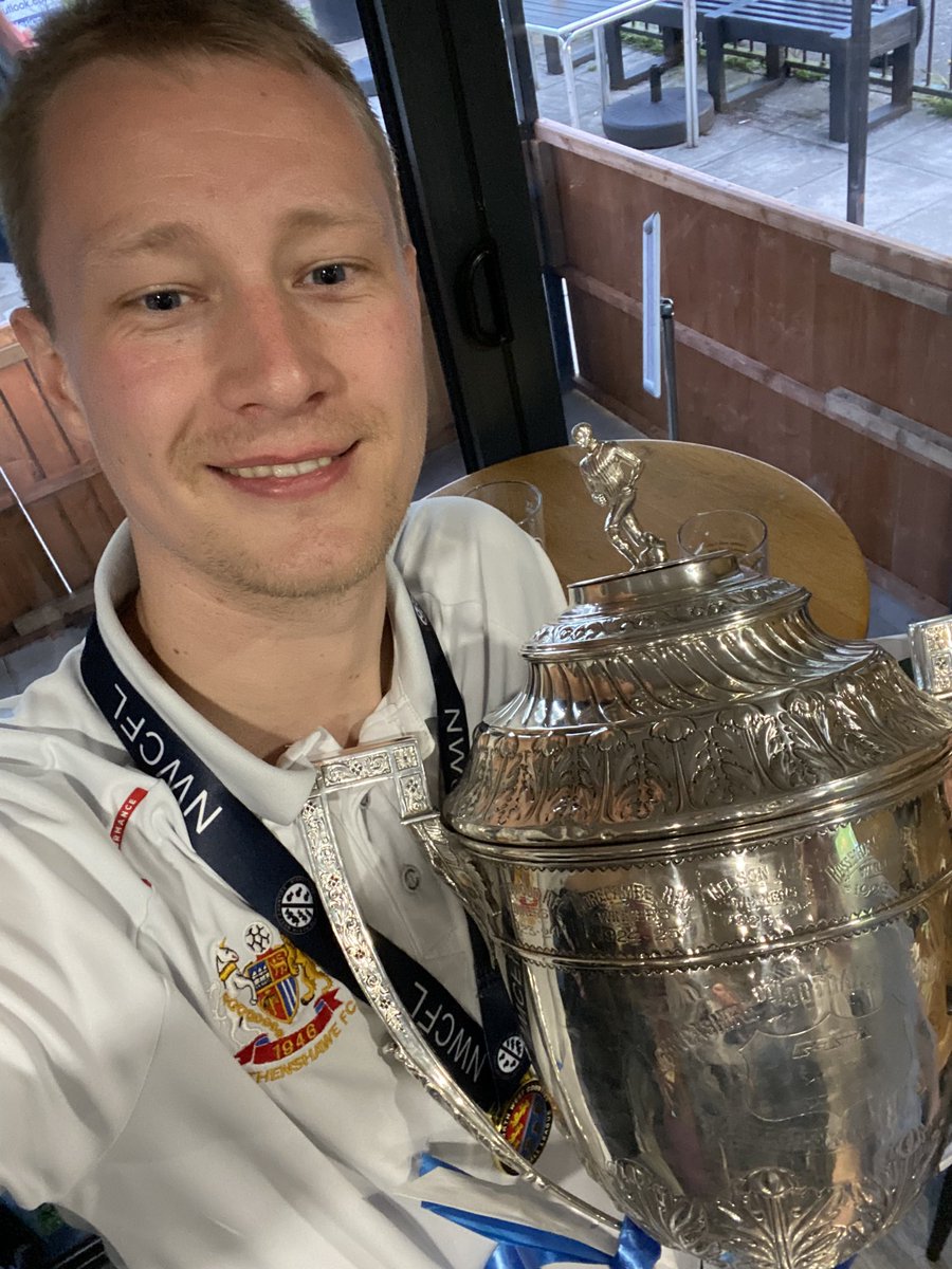 Tinker_20's tweet photo. Unbelievable end to a season. Champions @WythenshaweFC 🏆 https://t.co/lBSp0hWcXr