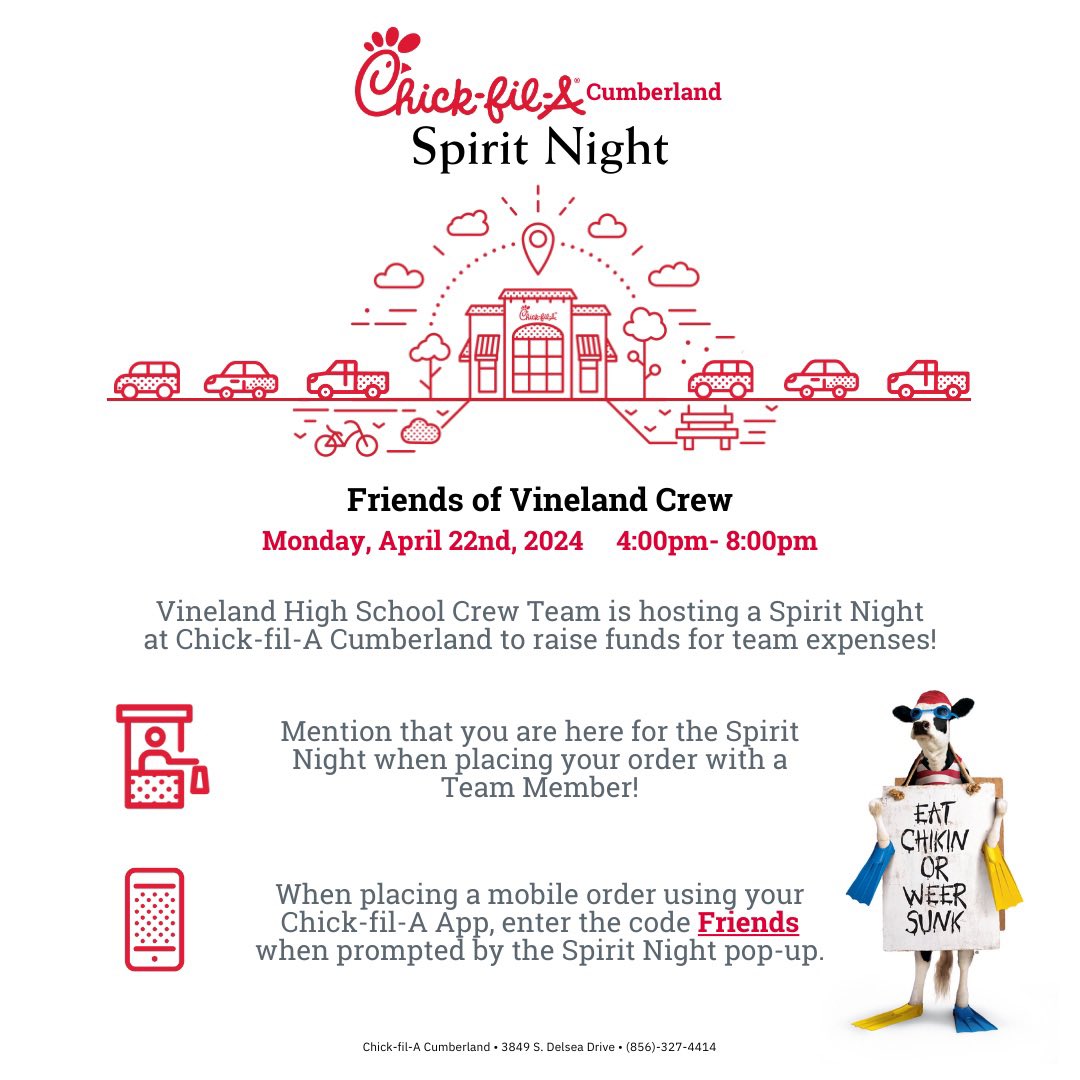 <a href="/VinelandRowdy/">VHS Athletics</a> Monday April 22nd