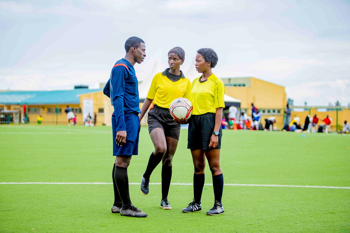 'Thanks to Ferwafa for the great collaboration in ensuring a well-organized league with good referees officiating matches. #FootballLeague #Referees'