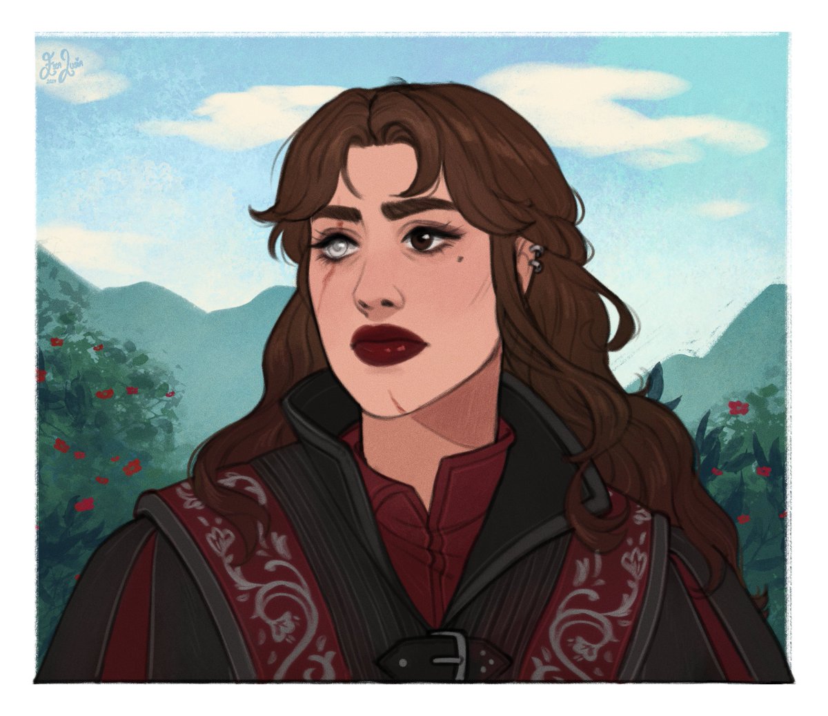Com of the most beautiful BG3 character I ever did see 🥹🌹 - Thank you for supporting me!!