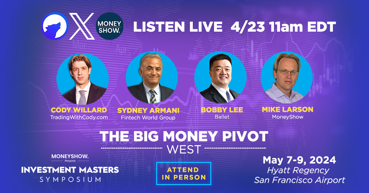 Join @RealMikeLarson, @codywillard, @Sydney_Armani, and @bobbyclee tomorrow at 11am EDT for a market discussion and preview of the upcoming Silicon Valley Investment Masters Symposium! twitter.com/i/spaces/1zqJV… Learn more and register for the event: siliconvalleyims.com/?scode=062698