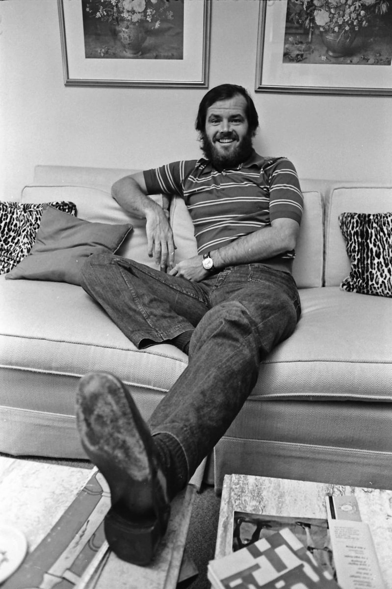 Jack Mitchell, Jack Nicholson, 1969.

John Joseph Nicholson, 22.04.1937.

#jacknicholson #jackmitchell #shining