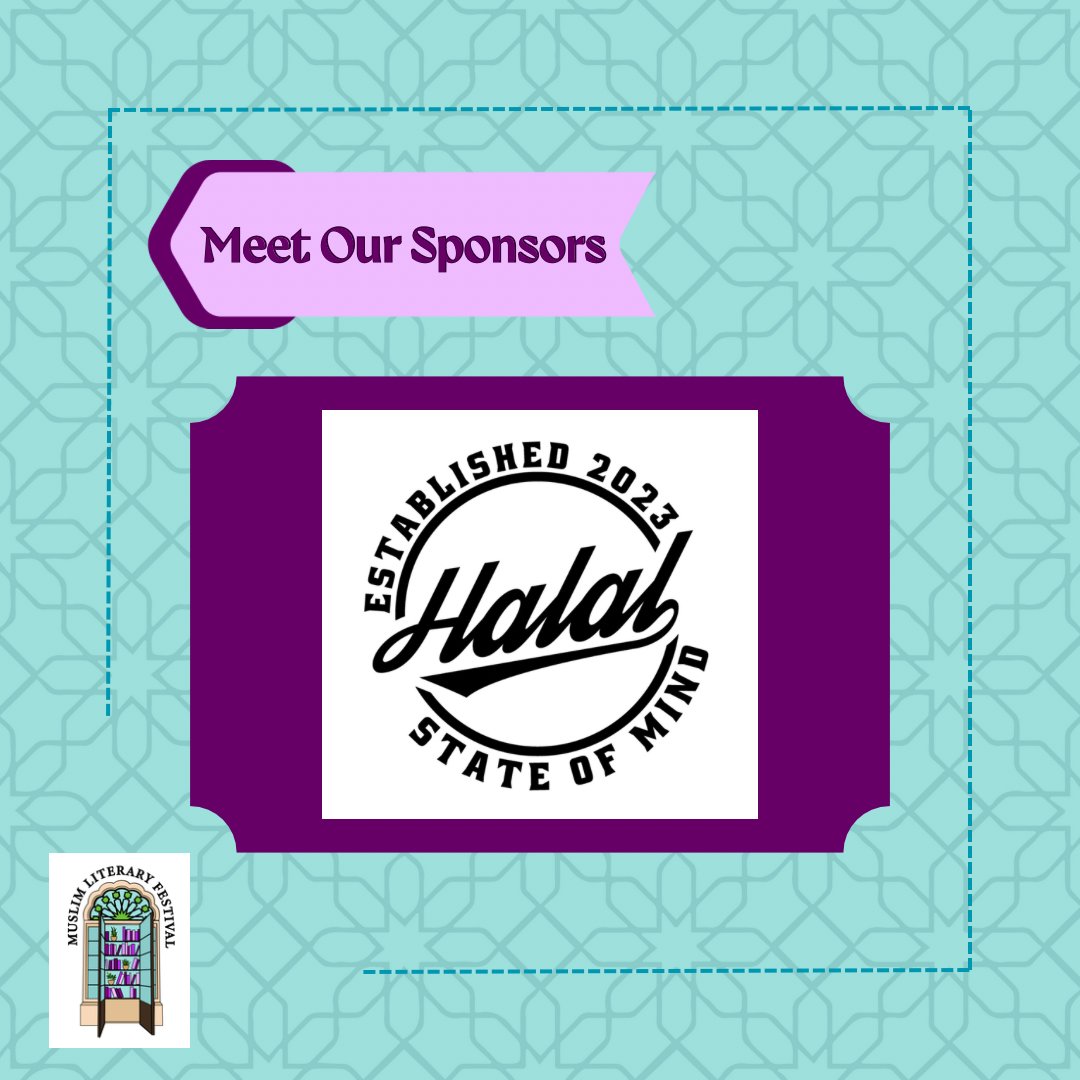 Presenting our third sponsor: Halal State of Mind, a socially conscious, Muslim hip hop, apparel brand. Muslim Literary Festival is proud to be sponsored by Halal State of Mind in our inaugural year. #literaryfestival #canlit #torontoevents #apparel #sponsor #muslimhiphop