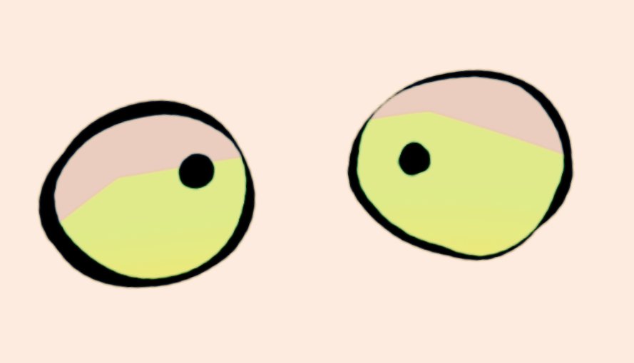 I am studying a new drawing style and I forgot how to draw eyes