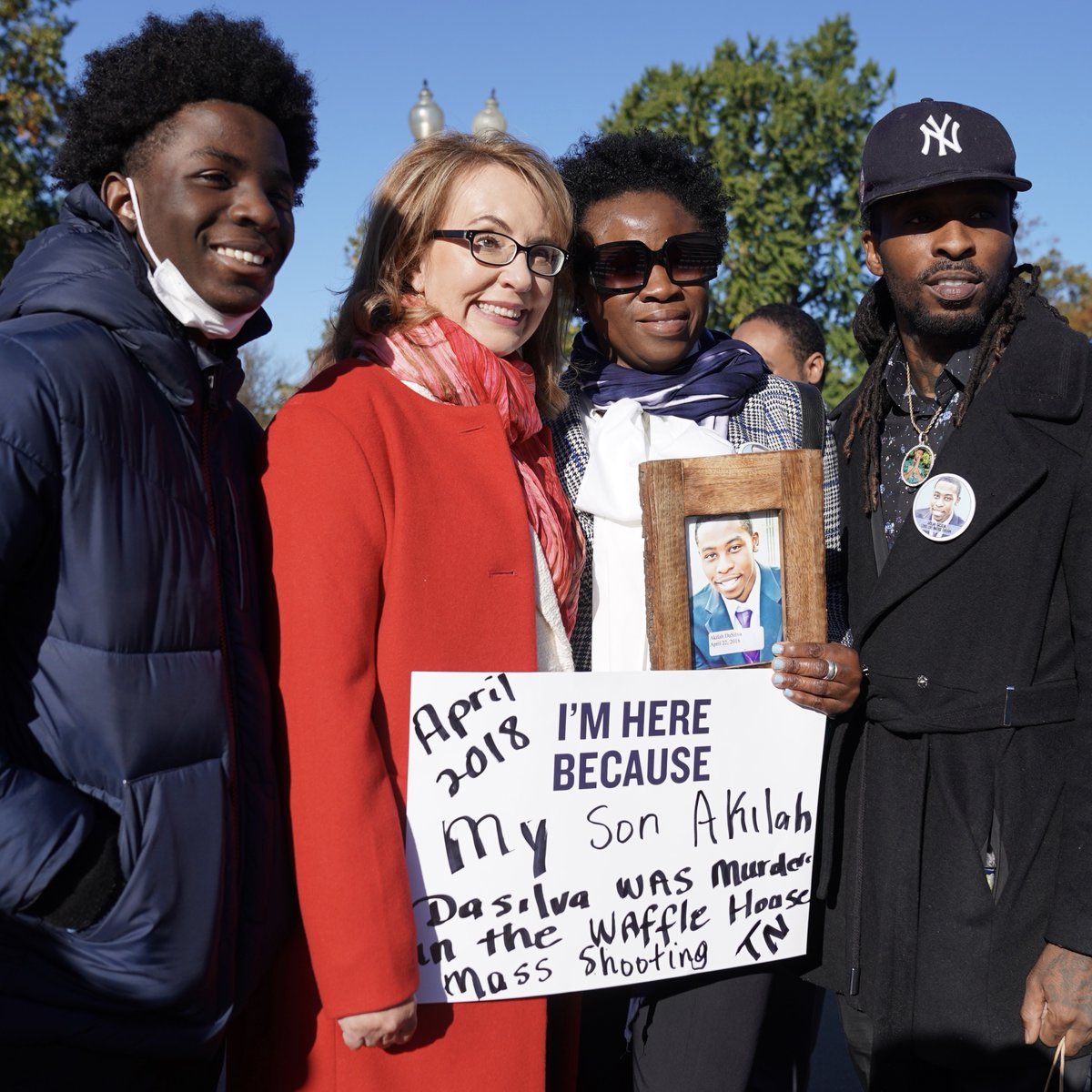 Today, I’m thinking of my friend @Natrixdreammom, whose son Akilah was shot and killed in the Nashville Waffle House shooting six years ago, along with DeEbony Groves, Joe Perez, and Taurean Sanderlin. I’ll always work to build a safer future in their honor.