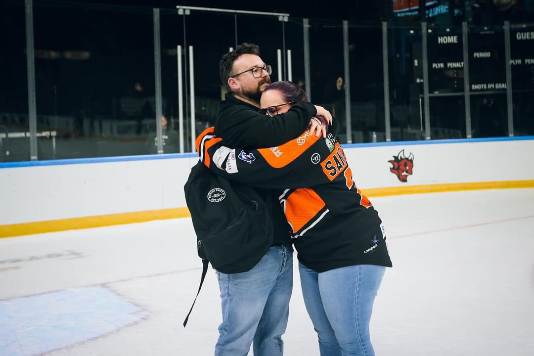 Capturing the moment after @cjhaylett said yes!! 💍🧡

Thank you @hayleylouz for getting this photo and helping me understand ring sizes 😉