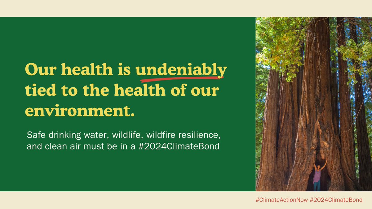 Facing a significant budget deficit, a #2024ClimateBond is our best shot at maintaining our progress towards statewide #ClimateResilience. We strongly urge #CALeg to pass a climate bond for the November 2024 ballot!

Read more: publicnewsservice.org/2024-04-22/cli…