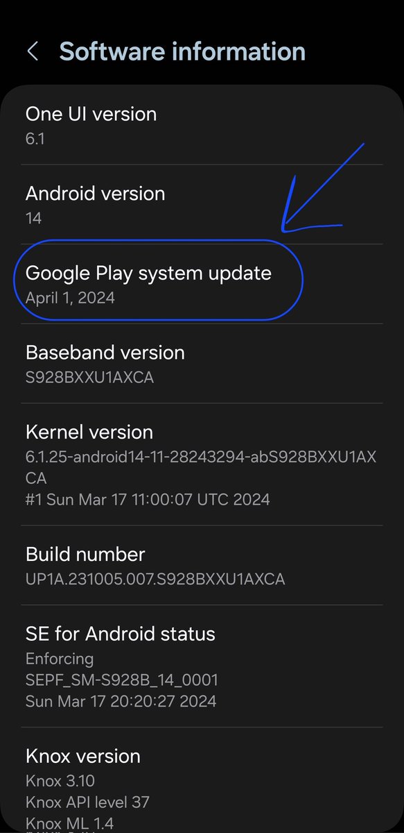 Google Mobile Services April update is here for #SamsungGalaxyS24Ultra. Download on your devices.