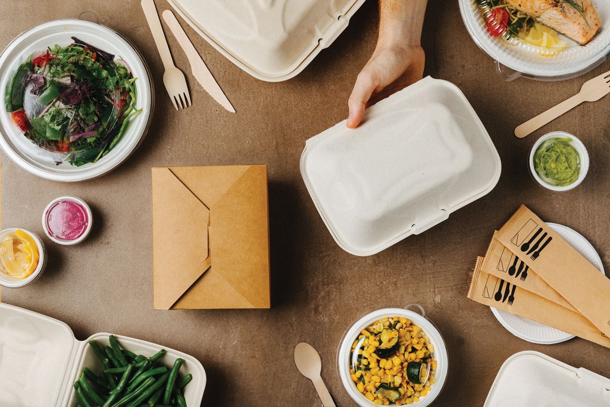 Happy #EarthDay! Today and everyday, small changes make a huge a huge impact! Starting with your take out &amp; delivery program, we have the #sustainablesolution for you! Choose from a wide range of #compostable &amp; #sustainable #disposablepackaging purposely designed for foodservice