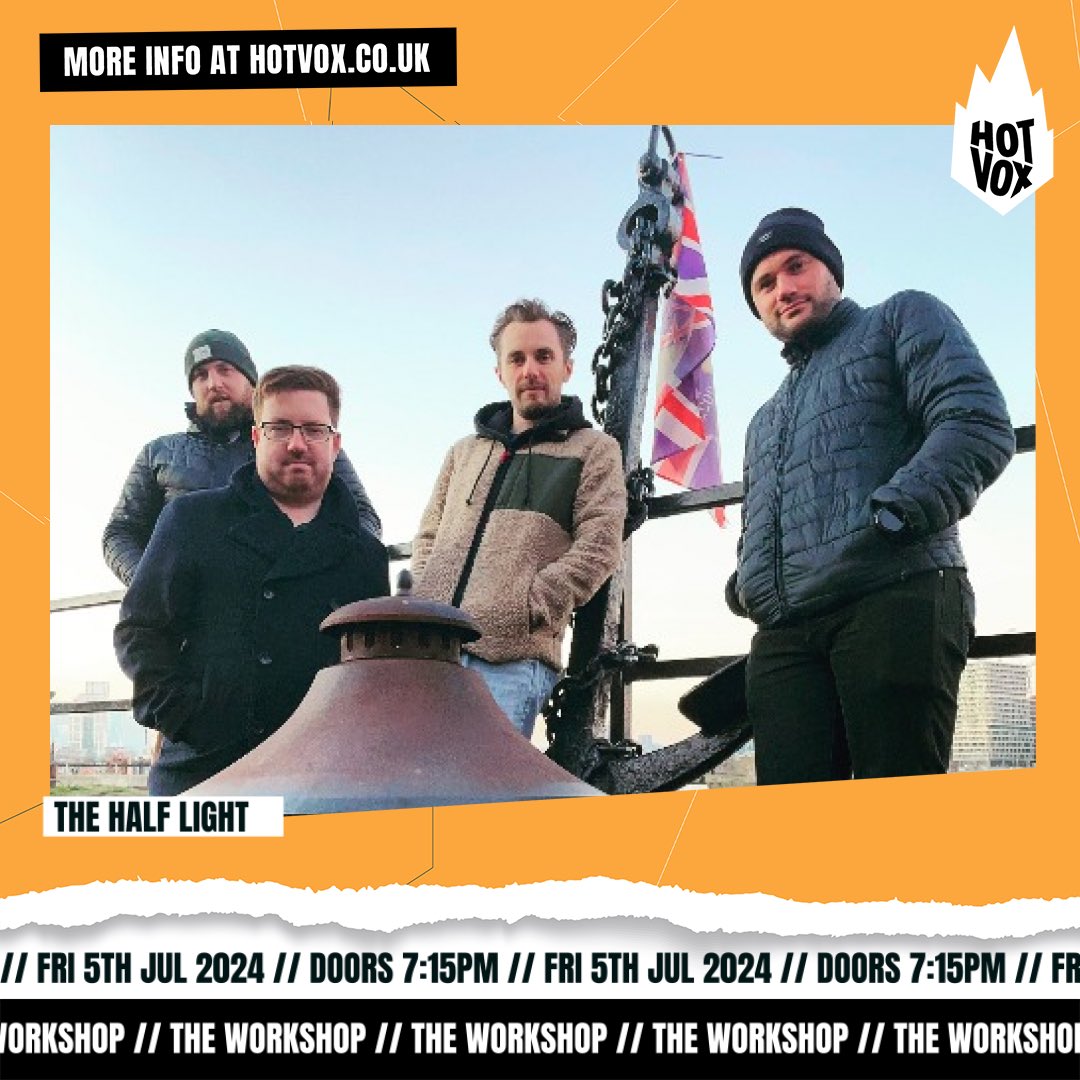 Delighted to announce that our next gig is at The Workshop, Old Street on 5th July to celebrate the launch of our new EP. Tickets available here: ticketool.co.uk/events-fe/9b8d… <a href="/Hot_Vox/">HOT VOX</a>