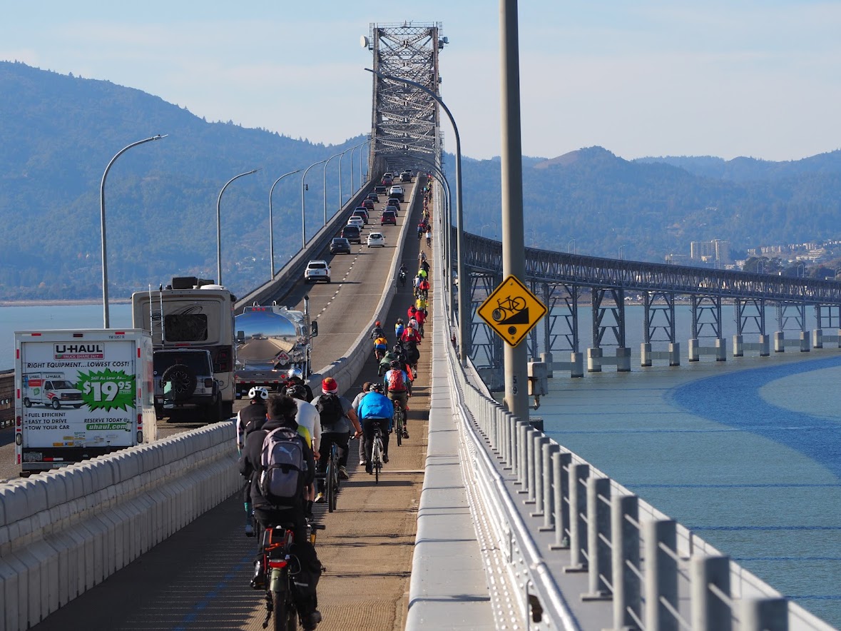 Mark your calendars: The day to speak up to save the path on the Richmond-San Rafael Bridge is Thursday, May 2nd, beginning around 1:30 PM. More information to come.