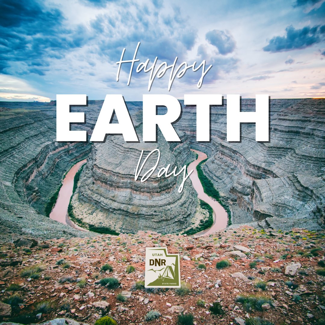 🌿 Surrounded by the beauty of Utah State Parks, every day feels like Earth Day. Let's tread lightly, leave no trace, and ensure these landscapes thrive for generations ahead. Happy Earth Day!