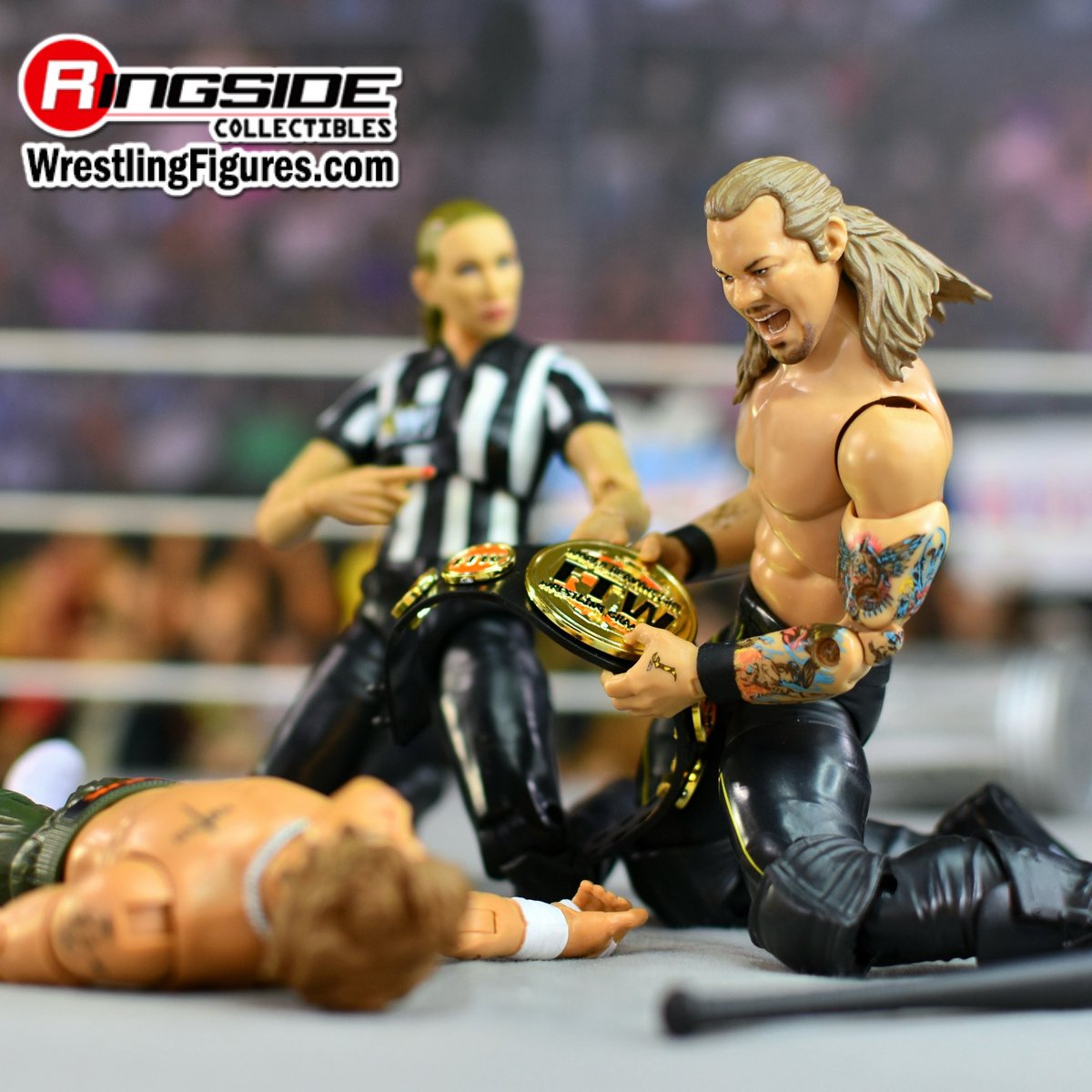 #ANDNEW! 🦁💛 Chris Jericho defeated Hook to become the #FTWChampion! #AEWDynasty

Shop @Jazwares @AEW Figures at Ringsid.ec/AEW

📷 squaredcirclephotography 

#RingsideCollectibles #WrestlingFigures #AEW #Jazwares #AEWRampage #AEWDynamite #AEWCollision #ChrisJericho
