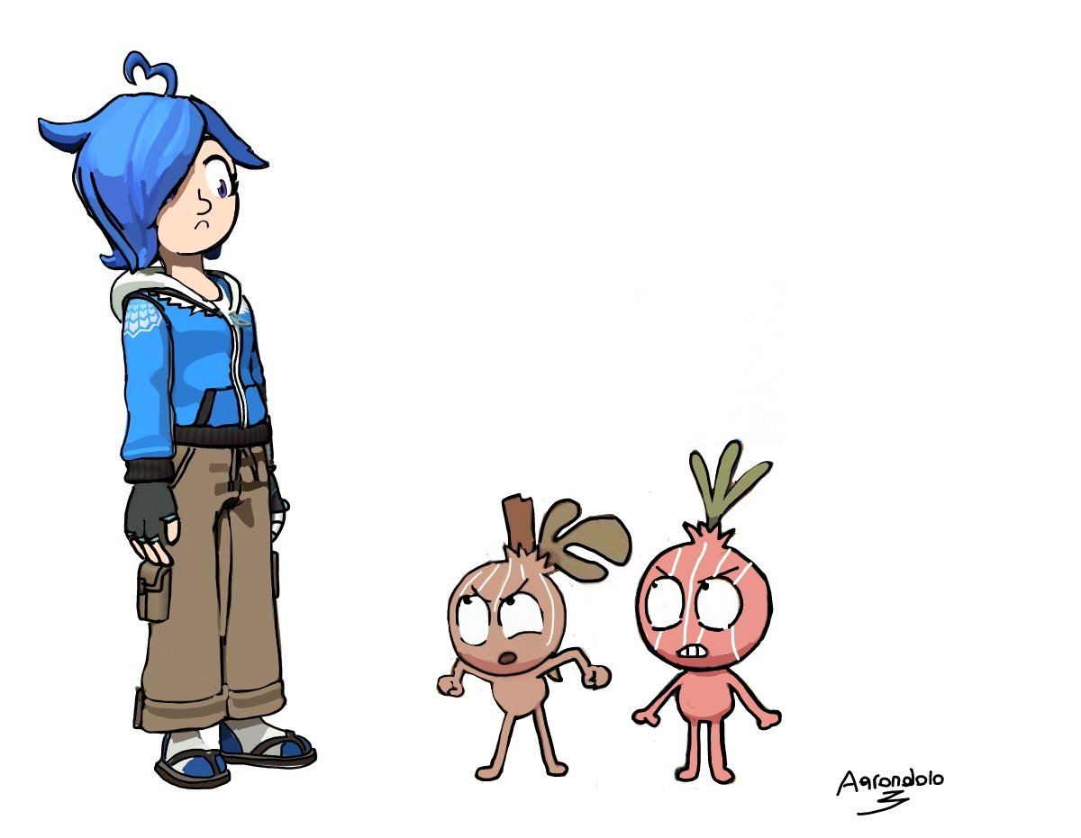 Tari Because he made a mistake, it's not an onion, it's a Vitra without meaning to.

#Hilda #hildatheseries #smg4 #smg4tari #fanart #art #myart #artist