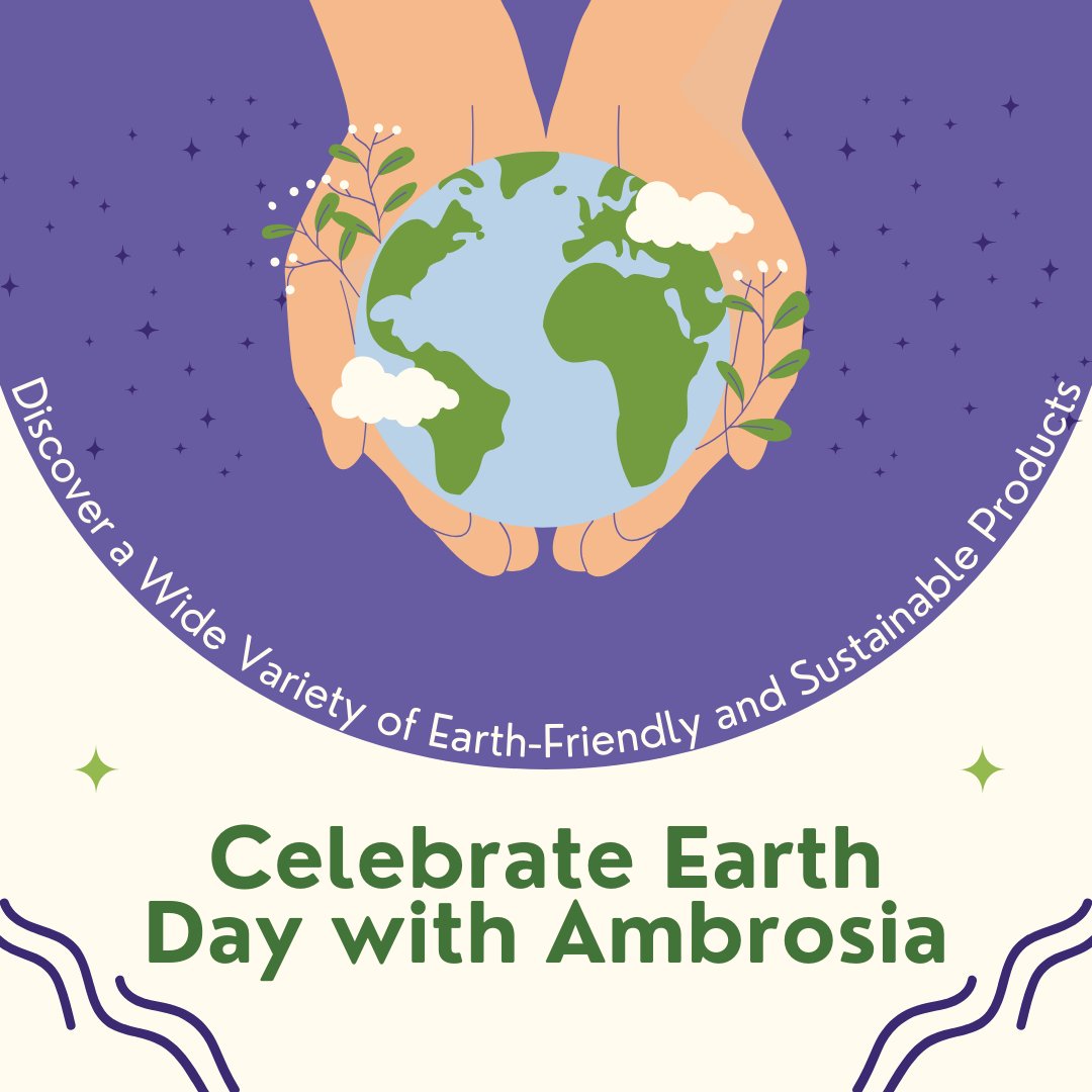 Celebrate Earth Day with Ambrosia!🌍🌱

Explore our aisles and discover a world of #sustainable goodies in every one of our departments! From #fairtrade, #organic treats to #biodegradablebeauty products to #organicproduce, #naturalsupplements and so much more! #EarthDay