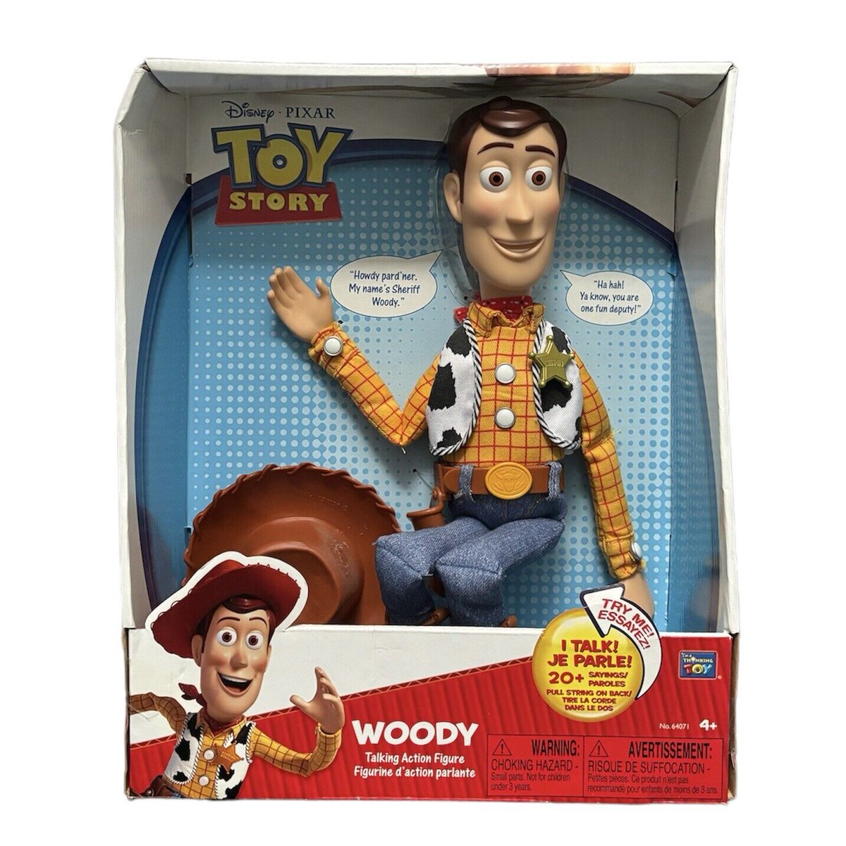 Woody Talking Action Figure Disney Pixar Toy Story Thinkway
⚽
🏀
🏈
⚾
#toystory #disney #pixar #toys #woody #buzzlightyear #toy #disneyland #toyphotography #disneypixar #disneyworld #toystagram #toystoryland #buzz #toycollector #bopeep #lego #toystorycollection #toystoryfan