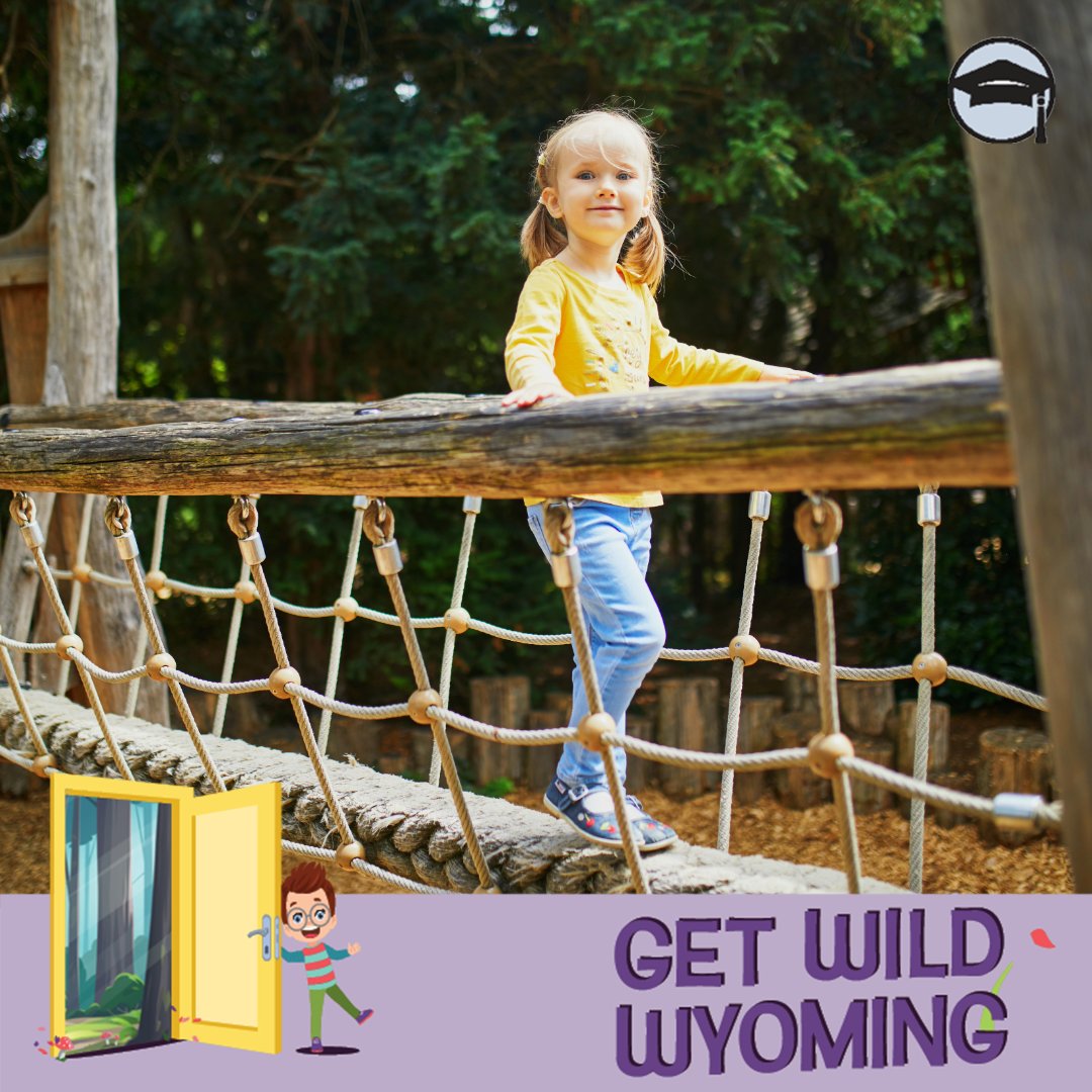 #OutdoorLearning isn't exclusive to exotic locations– exploring the school playground, taking a walk, or visiting a local park can expose children to the natural environment. Learn more about #GetWildWyo. edu.wyoming.gov/for-district-l… #WyDeptEd #WYoEdChat #Wyoming