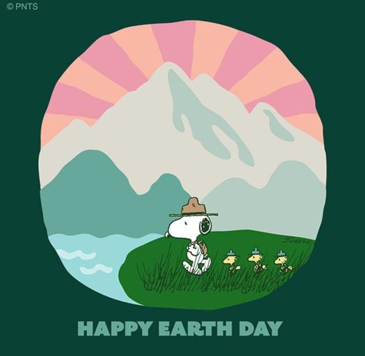 Happy Earth Day! #TakeCareOfTheEarth #Peanuts