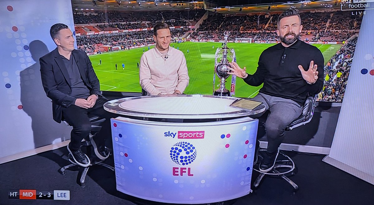 Anyone who goes on sky to talk about football looks like they've walked into a shop and said 'I'd like football pundit clothes please!'