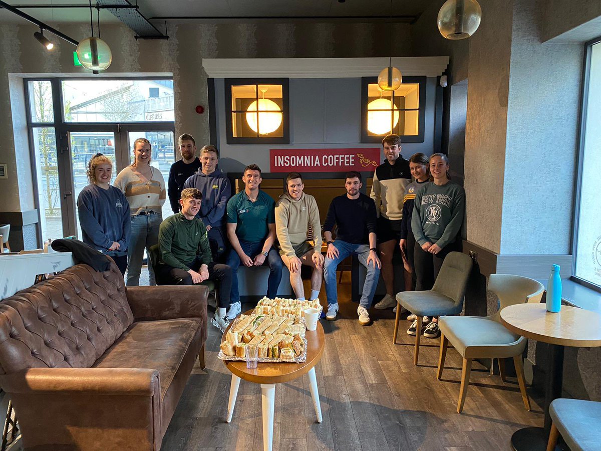 Thank you @_InsomniaCoffee in Claremorris, Mayo for hosting the second of tonight’s #RepsRoadShows. Great to get the views from our Connacht squads. #representation #engagement