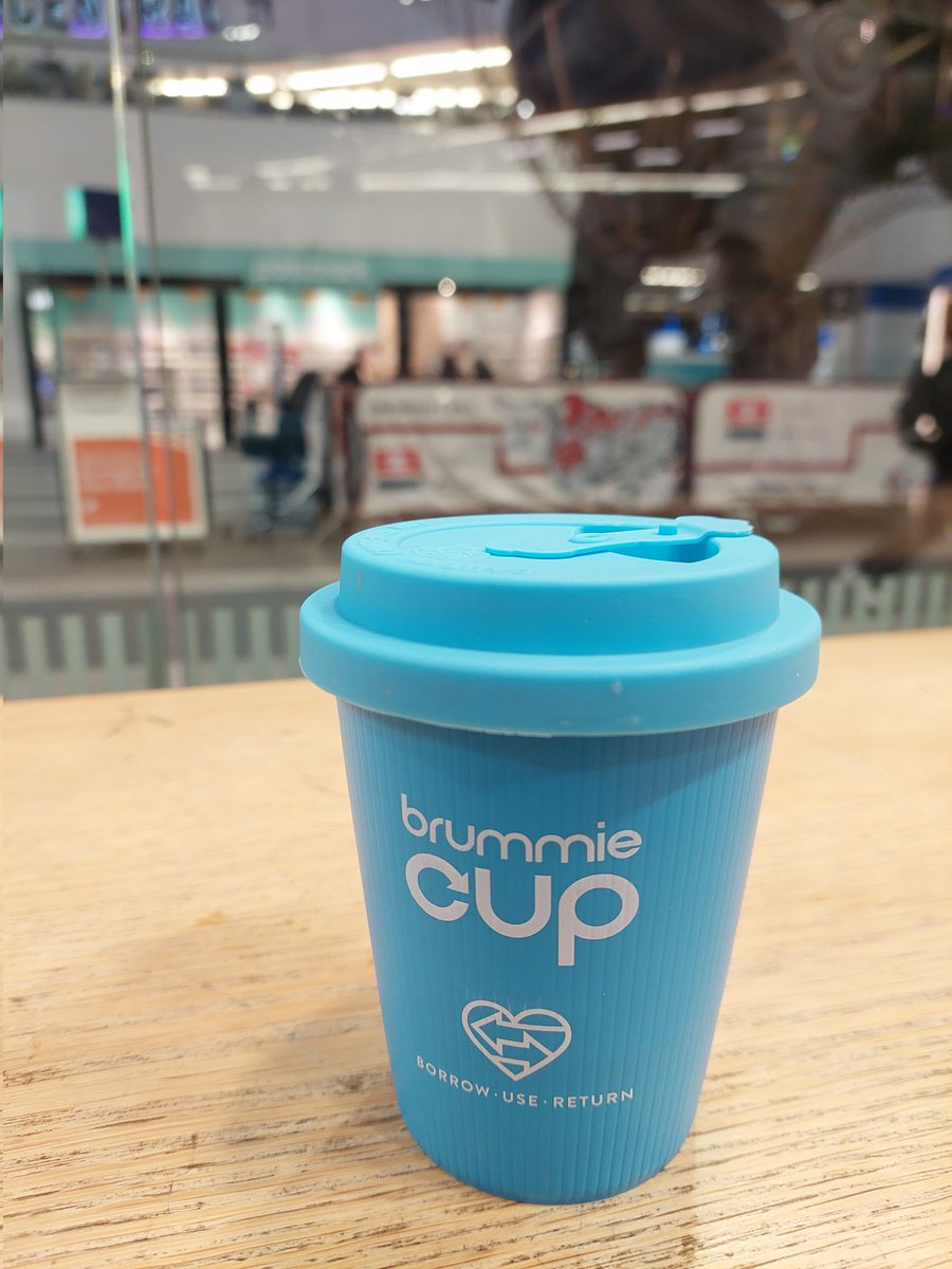 Say no to single use cups! Carry your own reusable or borrow a brummie cup.

#birmingham #saynotosingleuse #reusablecups #reusables