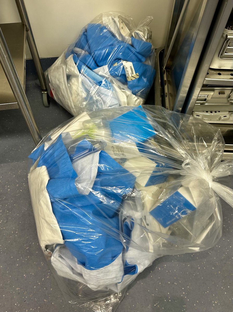 Together we can #EndPlastic. #EarthDay2024
I’m committed to reducing plastic waste. Please join me taking steps to reduce plastic use at your home and work. For example, I bring a refillable water bottle and support a recycling program at work. This picture from one case today.