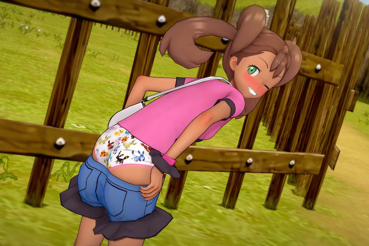 I swear, Shauna can't go 2 seconds without giving you a peak at her undies.