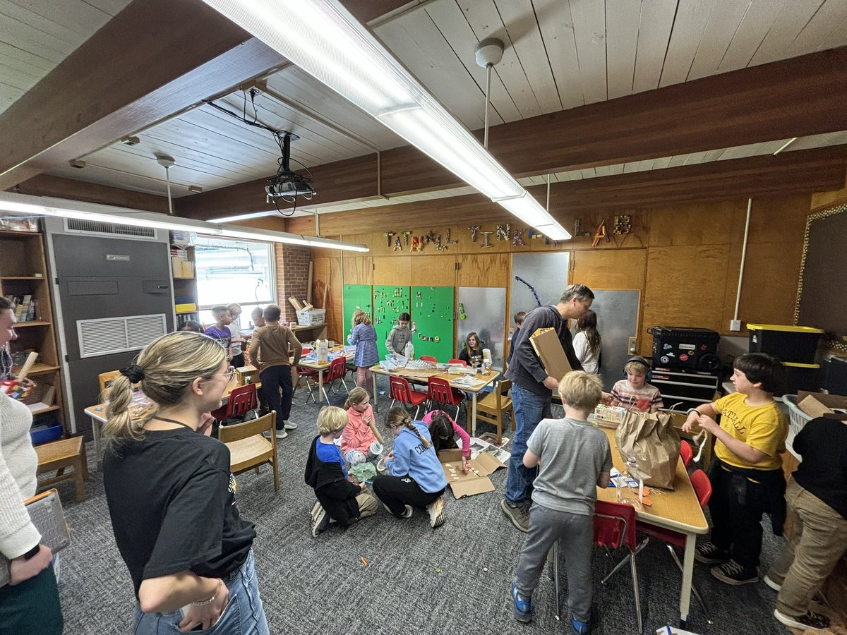TatnallLS's tweet photo. This afternoon we continued to “rethink” how to make better choices for our earth.  We made cricket brownies, upcycled instruments, vermicompost, &amp; Andy Goldsworthy art. 
#TatnallLower #TatnallScience #TatnallCuriosity https://t.co/vKRH0fMt5h