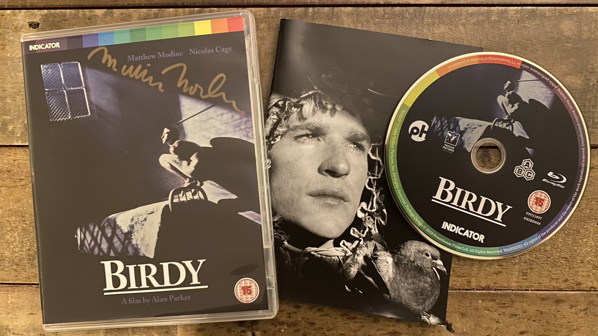 REPOST by Monday, 4/29 for a chance to win a signed Limited Edition Blu-ray of Alan Parker’s BIRDY from @indicatorseries! I’ll announce the winner next #ModineMonday. Good luck! Join me Thur. 4/25 for a Q&A after a 35mm screening at the @ParisTheaterNYC! paristheaternyc.com/films/showtime…