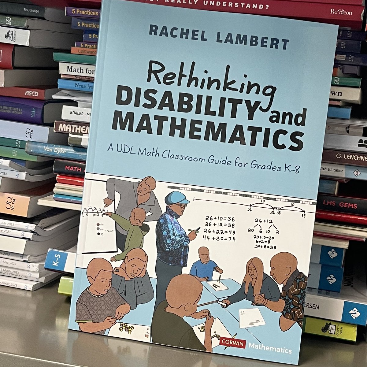 Oh my goodness. My book just arrived yesterday. I started reading it today. It is such a joy to read. Put down whatever you are doing and buy this book. You can thank me later. @mathematize4all