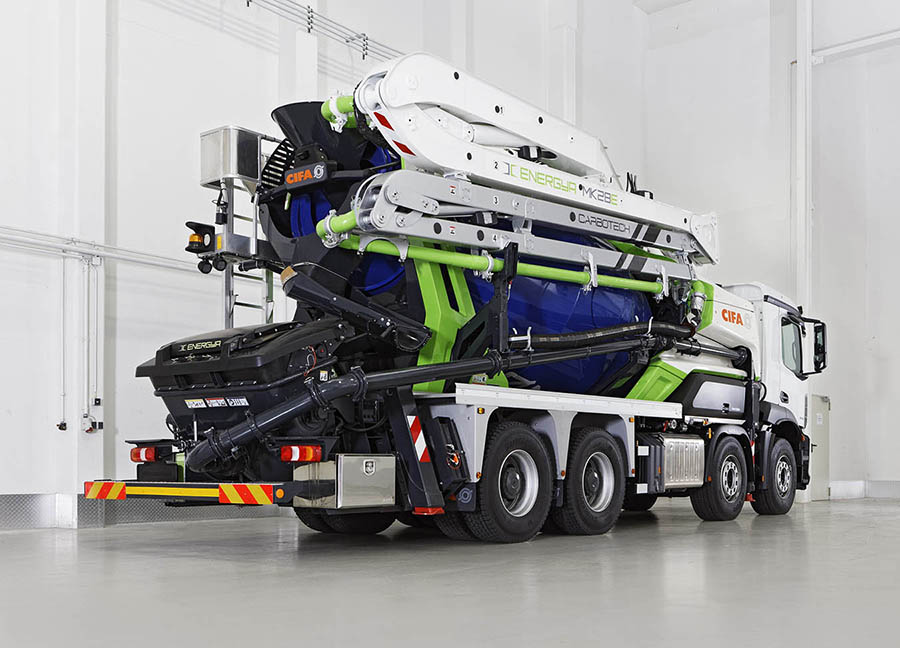 CosimoDina's tweet image. #fattoinitalia CIFA Betonpompa Energya MK28E prodotto nello stabilimento di Castiglione delle Stiviere (Mantova). #cemento #pompa #cantiere